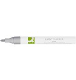 Q-CONNECT Q-CONNECT paint marker, op oliebasis, ronde punt, zilver