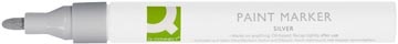 Q-CONNECT Q-CONNECT paint marker, op oliebasis, ronde punt, zilver