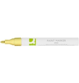 Q-CONNECT Q-CONNECT paint marker, op oliebasis, ronde punt, goud