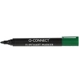 Q-CONNECT Q-CONNECT flipchartmarker, 2-3 mm, ronde punt, met clip, groen