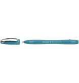 Schneider Schneider balpen Slider Memo Colour Edition, extra breed, blauwe inkt, teal