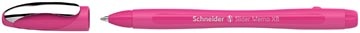 Schneider Schneider balpen Slider Memo Colour Edition, extra breed, blauwe inkt, power pink