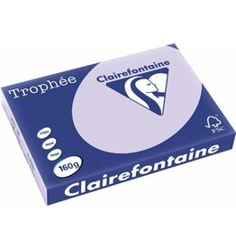 Clairefontaine Clairefontaine Trophée Pastel, gekleurd papier, A3, 160 g, 250 vel, lila