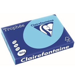 Clairefontaine Clairefontaine Trophée Pastel, gekleurd papier, A3, 160 g, 250 vel, helblauw