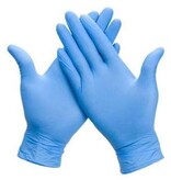 Handschoenen uit nitril, extra large, blauw, pak van 100 stuks
