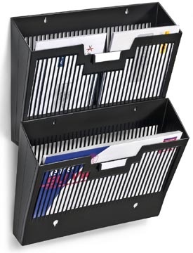 CEP CEP First wandfolderhouder horizontaal, 1 vak, zwart