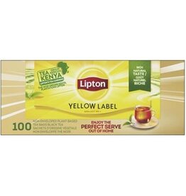 Lipton Tea Company Lipton thee Feel Good Selection, Yellow label, zonder enveloppe, doos van 100 stuk
