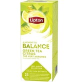 Lipton Tea Company Lipton thee Feel Good Selection, Groene thee citrus, doos van 25 zakjes