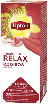 Lipton Tea Company Lipton thee Feel Good Selection, Rooibos, doos van 25 zakjes