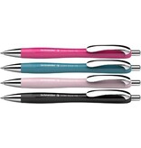 Schneider Schneider balpen Slider Rave, extra breed, blauwe inkt, geassorteerde kleuren, doos van 3 +1 gratis