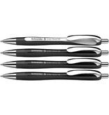 Schneider Schneider balpen Slider Rave, extra breed, blauwe inkt, zwart, doos van 3 + 1 gratis
