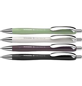 Schneider Schneider balpen Slider Rave Trend, extra breed, blauwe inkt, geassorteerde kleuren, doos van 3+1 gratis