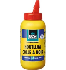 Bison Bison houtlijm Original, wit, flacon van 250 gram