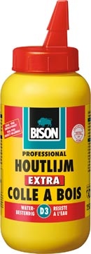 Bison Bison houtlijm Extra, wit, flacon van 250 gram