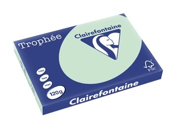 Clairefontaine Trophee A3 120G 250V Groen 1 STUK