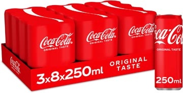 Cola Sleek Blik 25Cl Pk24 1 STUK