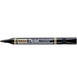 Pentel Pentel Perm Marker N850-A Zw 1 St