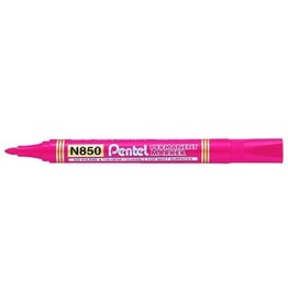 Pentel Pentel Perm Marker N850-B Rd 1 St