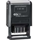 Colop Colop tekststempel Printer S260/L1, met datum en ONTVANGEN
