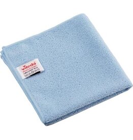 Vileda Vileda Professional r-MicroTuff Base microvezeldoek, pak van 5 stuks, blauw