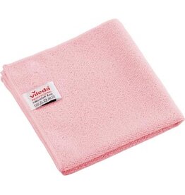 Vileda Vileda Professional r-MicroTuff Base microvezeldoek, pak van 5 stuks, rood