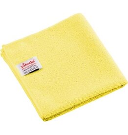 Vileda Vileda Professional r-MicroTuff Base microvezeldoek, pak van 5 stuks, geel
