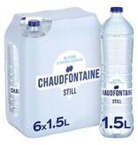 Chaudfontaine Chaudfontaine Still water, fles van 1,5 l, pak van 6 stuks