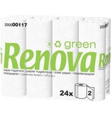 Renova Renova Green toiletpapier, 2-laags, 160 vellen, pak van 96 rollen
