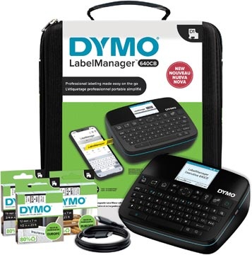 Dymo Dymo beletteringsysteem LabelManager Executive 640 CB, qwerty, kitcase