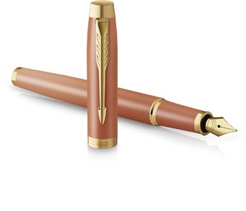 Parker Parker IM Rituals vulpen, oranje GT, medium, giftbox