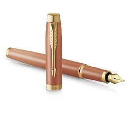 Parker Parker IM Rituals vulpen, oranje GT, fijn, giftbox