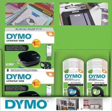 Dymo Dymo Display Lt 6X200B+Tape 1 STUK