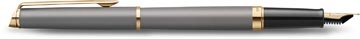 Waterman Waterman Hémisphère Metalic vulpen, medium, grijs GT, giftbox