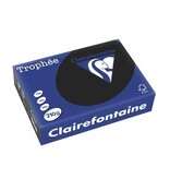 Clairefontaine Clairefontaine Trophée Pastel, gekleurd papier, A4, 210 g, 250 vel, zwart