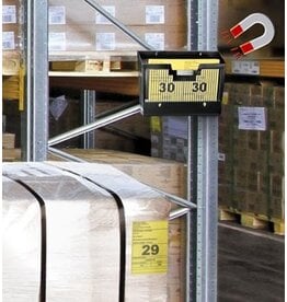 CEP CEP First wandfolderhouder horizontaal, 1 vak, magnetisch, zwart