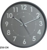 Orium by CEP wandklok, quartz, diameter 30 cm, grijs