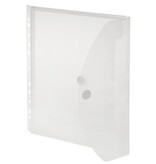 Foldersys Foldersys geperforeerde showtas A4, transparant