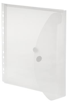 Foldersys Foldersys geperforeerde showtas A4, transparant
