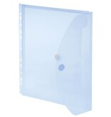 Foldersys Foldersys geperforeerde showtas A4, blauw