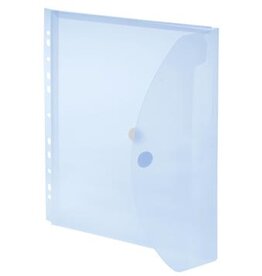 Foldersys Foldersys geperforeerde showtas A4, blauw