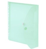 Foldersys Foldersys geperforeerde showtas A4, lichtgroen