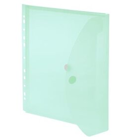Foldersys Foldersys geperforeerde showtas A4, lichtgroen