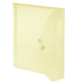 Foldersys Foldersys geperforeerde showtas A4, geel