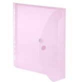 Foldersys Foldersys geperforeerde showtas A4, rood