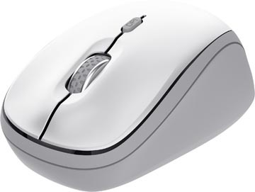 Trust Trust YVI+ draadloze muis, multi-device, wit