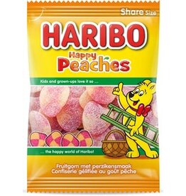Haribo Haribo snoep perziken, zak van 185 g