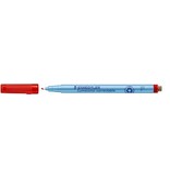 Staedtler Staedtler Lumocolor uitwisbare pen, schrijfbreedte: 0,6 mm, rood