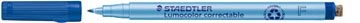 Staedtler Staedtler Lumocolor uitwisbare pen, schrijfbreedte: 0,6 mm, blauw