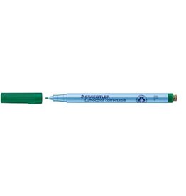 Staedtler Staedtler Lumocolor uitwisbare pen, schrijfbreedte: 0,6 mm, groen