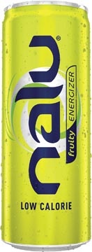 Nalu Nalu energiedrank Regular, blik van 25 cl, pak van 24 stuks